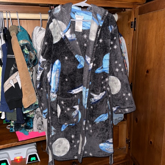 A Space Robe Komar Kids | Pajamas | Komar Kids Boy Spaceship Robe | Poshmark